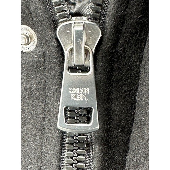 Calvin Klein Men's Wool Blend Overcoat – Black – Size XL – NWOT - Picture 6 of 8